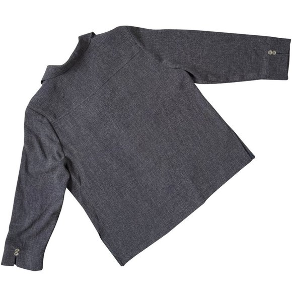 Sundazed (Germany) Interlock Knit Wool Blend Oversized Western (Yohji Yamamoto) - Picture 4 of 4